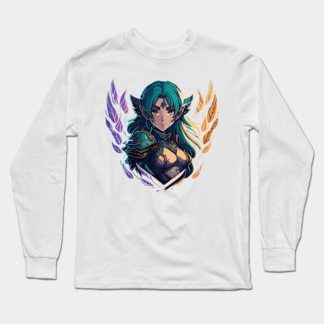 Elf Archer Long Sleeve T-Shirt by SpriteGuy95